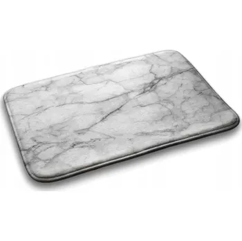 Koupelnová předložka Protiskluzová koupelnová předložka Šedý mramor
