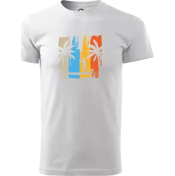 Paddleboard vintage - Triko extra velké (5-8XL) - 6XL ( Bílá )