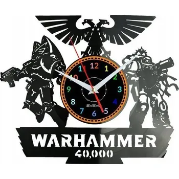 Hodiny Warhammer 40k Nástěnné Hodiny Vinylová Deska Moderní Dekorativní Jako Dárek