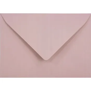 Obálka B6 Malmero Rose Starorůžové ozdobné obálky na svatba oznámení - 25 Ks .