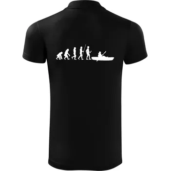 Pánská košile Evoluce kanoe krátká - Polokošile Victory sportovní (dresovina) - 3XL ( Černá )