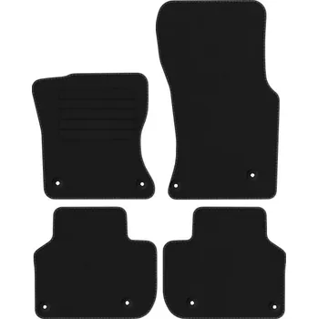 autokoberec Kobercové rohože Edecor velurové 4 ks