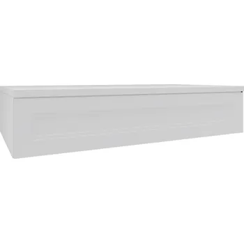 Komoda Police laminovaná deska MEBLE DUBOWIK 90 x 20 cm bílá