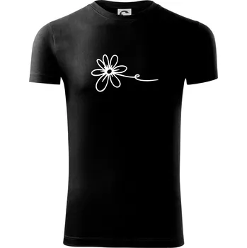 Kopretina - Viper FIT - Pánské zůžené tričko - M ( Černá )