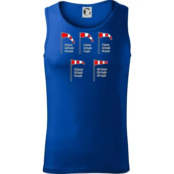 Pánské termoprádlo Větrný rukáv rychlosti - Tílko pánské Core - 2XL ( Královská modrá )