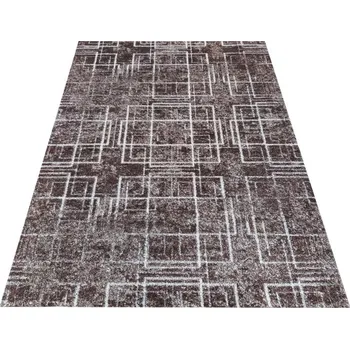Koberec Makro Abra Moderní kusový koberec Panamero 09 hnědý Rozměr: 60x100 cm