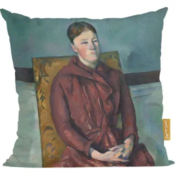 Polštář Polštář Madame Cezanne ve žlutém křesle Cezanne