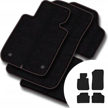 autokoberec Velurové autokoberce Motos 4 ks