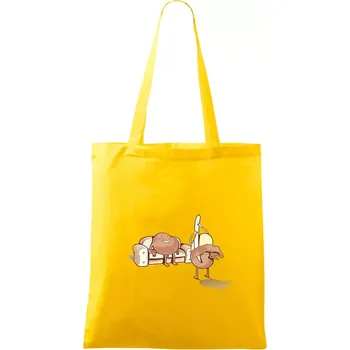 Brambora striptýz - Taška bavlněná - 42 x 38 cm ( Žlutá )