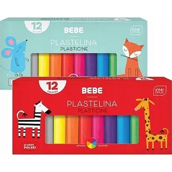 Modelovací hmota MODELÍNA PRO CHLAPCE PLASTELÍNA PRO MODELOVÁNÍ 12 BAREV B&B KIDS