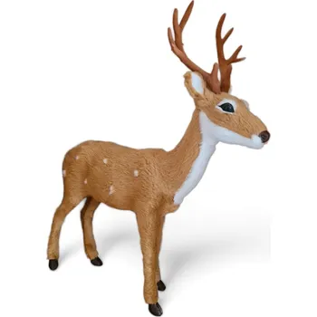 Obraz Vánoční figurka Sob kožíšek 31 cm