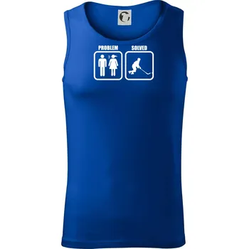 Problém hokejista - Tílko pánské Core - XL ( Královská modrá )