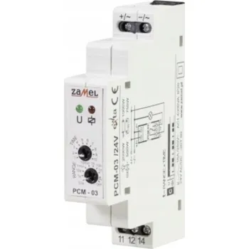 Elektronická součástka EXTA časové relé na DIN lištu 230V AC