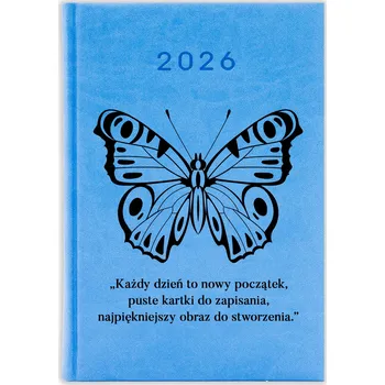 Kalendář Knižní kalendář 2026 A5 modrý
