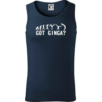 Capoeira - Got Ginga - Tílko pánské Core - L ( Námořní modrá (velmi tmavá - téměř černá) )