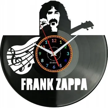 Hodiny ZAPPA NÁSTĚNNÉ HODINY DEKORATIVNÍ MODERNÍ VINYLOVÁ DESKA
