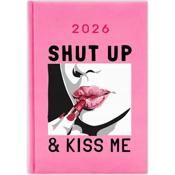 Kalendář Knižkový kalendář pro učitele 2026 A5, růžový