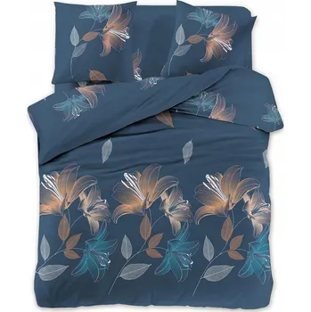 Povlečení Povlečení MARIA Povlaky na polštáře 70x80 Sada 160x200 3 Č. saténová stylová