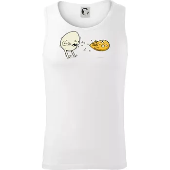 Pánské termoprádlo Vajíčko kejch - Tílko pánské Core - M ( Bílá )