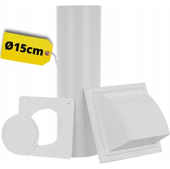 Klimatizace Instalační sada trubky pro mobilní klimatizace Mission Air Ø 15 cm