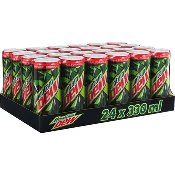 Limonáda Mountain Dew Sycený nápoj 24 x 330 ml