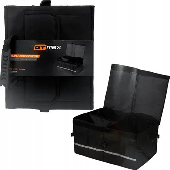 Organizér do auta GTMax Skládací organizér do kufru auta, černý