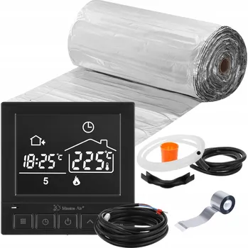 Topná rohož SADA Vyhřívací podložka pod panely MAL-160W/m2 12m2