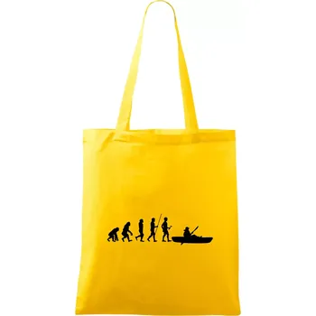 Evoluce kanoe krátká - Taška bavlněná - 42 x 38 cm ( Žlutá )