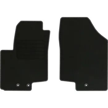 autokoberec Velurové autokoberce s upevněním v sadě Edecor