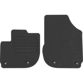 autokoberec Velurové autokoberce s upevněním v sadě Edecor