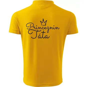 Pánská košile Princeznin táta - Polokošile pánská Pique Polo 203 - 3XL ( Žlutá )