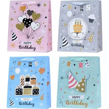 Dárková taška Dárková taška (M) cm 17,8 x 22,9 x 9,8, mix, 1 ks