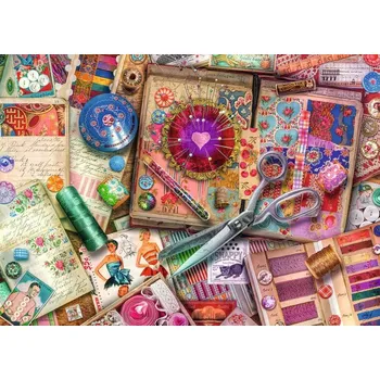 RAVENSBURGER Puzzle Vysoká krejčovina 1000 dílků