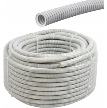 kabelová chránička Chránič kabelů HUSÍ KRK 25/19 320N 50m Šedá Pawbol