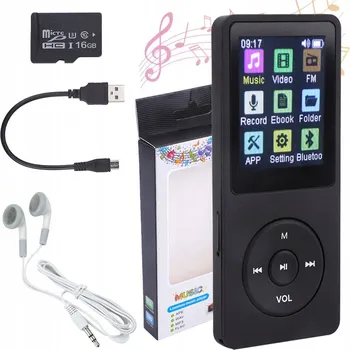 MP3 přehrávač bedee 2 S BLUETOOTH, černý, 16 GB