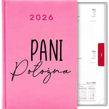 Kalendář Knižkový kalendář 2026 A5 růžový