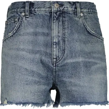 Pánské kraťasy ŠORTKY GANT RAW HEM JEANS SHORTS SEMI LIGHT BLUE WORN IN