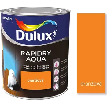 barva na zeď Dulux RAPIDRY AQUA oranžová 0,75L