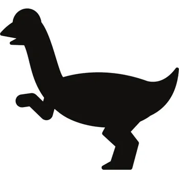 Samolepící dekorace Samolepka na stěnu dinosaurus 13x15 cm