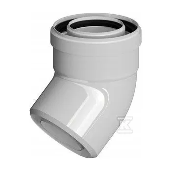 Kouřovod Koncentrické koleno pro komínové systémy PP-AL