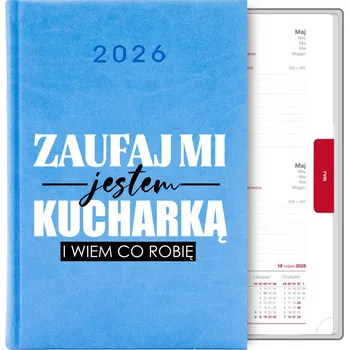 Kalendář Knižní kalendář 2026 A5 modrý