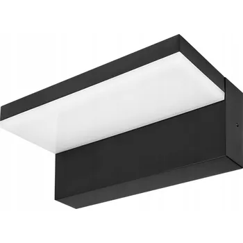 Venkovní osvětlení Zahradní nástěnné svítidlo Masterled černé s integrovaným LED zdrojem 9 W