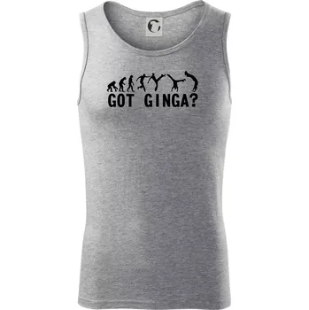 Capoeira - Got Ginga - Tílko pánské Core - XL ( Tmavě šedý melír )