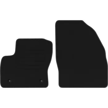 autokoberec Velurové autokoberce s upevněním v sadě Edecor