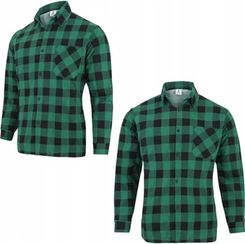 Pánská košile Pánská flanelová košile 100% Bavlna Velikost 3XL