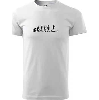 Evoluce paddleboard muž - Triko extra velké (5-8XL) - 7XL ( Bílá )