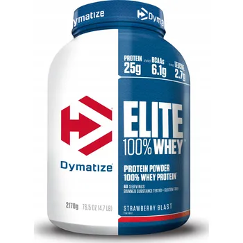 Protein Protein, proteinová směs Dymatize, prášek, 2170 g, příchuť jahoda