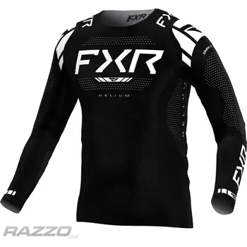 cyklistický dres Pánský MX dres FXR Helium MX Jersey BlackOut 2025.7 XXL