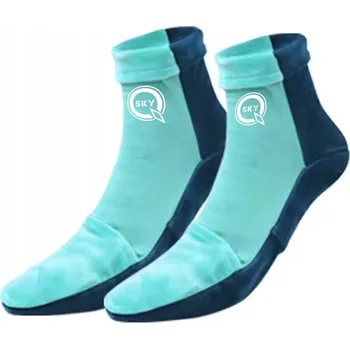 Pánské ponožky Netlačící Ponožky QSKY polyester velikost 36-45, modré