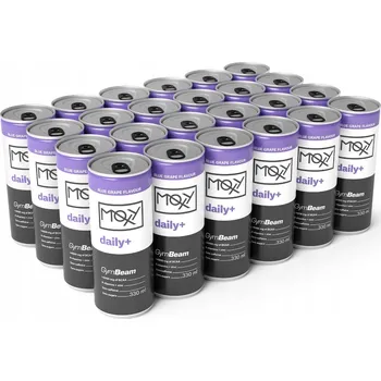 Aminokyselina BCAA tekutina Moxy Daily+ GymBeam 7920 g - hroznová příchuť